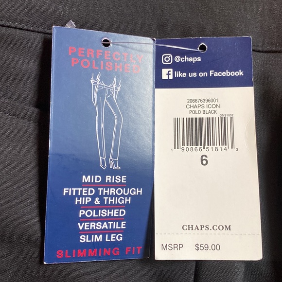 NWT ladies Chaps pants! - Picture 7 of 7